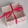 Capcake box, confectionery packaging, 4 cells "Tasty Gift", 16 x 16 x 7.5 cm
