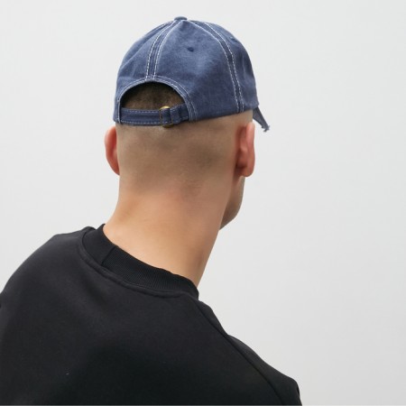Men's cap Minaku "Tiger", Blue color, rr 56-58-2