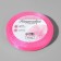 Kapron tape, 10 mm, 20 ± 1 m, pink color # 5