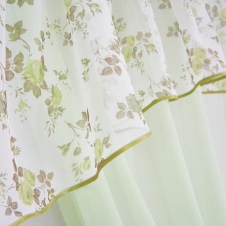 Set of curtains for the kitchen Witerra Byzantium 280x160cm, St. Greek, right, PE100%-3