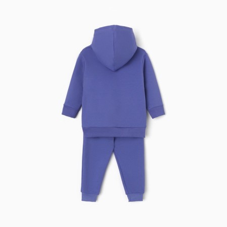 Kit for children (sweatshirt, trousers), lilac color, height 98 cm-8