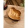 Body "wood bark" Jati tree, 28x21x5 cm, col. brown