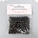 Set of beads "needlework" plastic, diameter 8 mm, 25 g, black