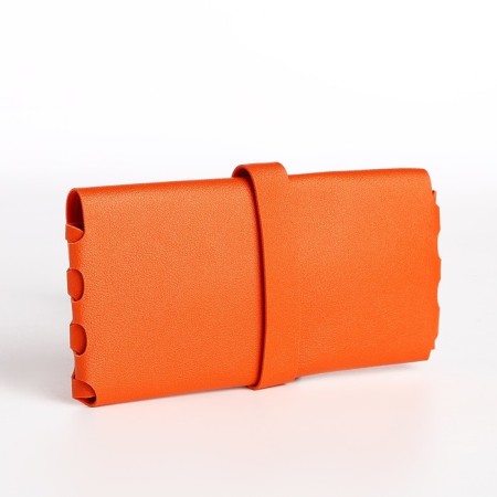 Case for glasses on the clue, color orange-1