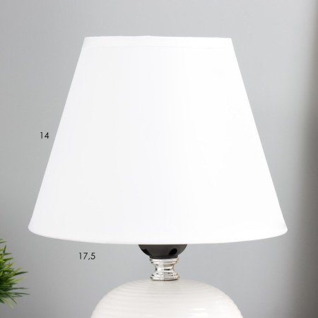 Desktop lamp E27 25W "Salento White" 18x18x25 cm Risalux-2