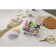 Organizer for needlework, with a suspension, with removable cells, 8 departments, 20 × 13.5 × 4.5 cm, the color is transparent
