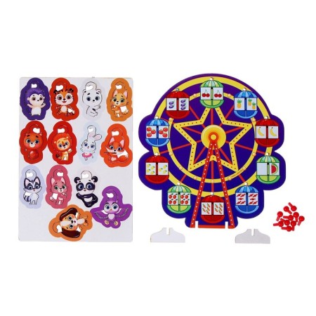 Toy with hooks "animals on the attraction"-5