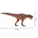 Dinosaurian figure "World of dinosaurs: carnotaurus", 30 cm