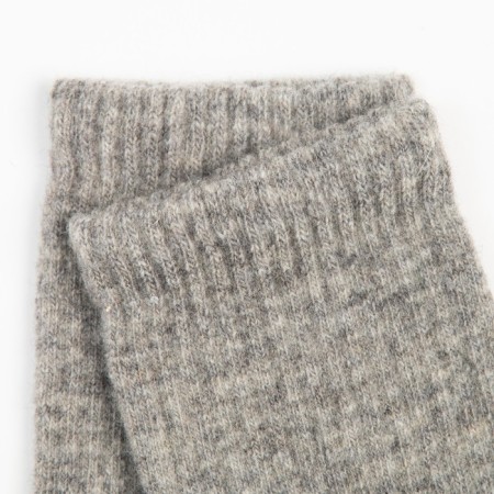 Men's socks with a down yak, gray color, size 44-46-1