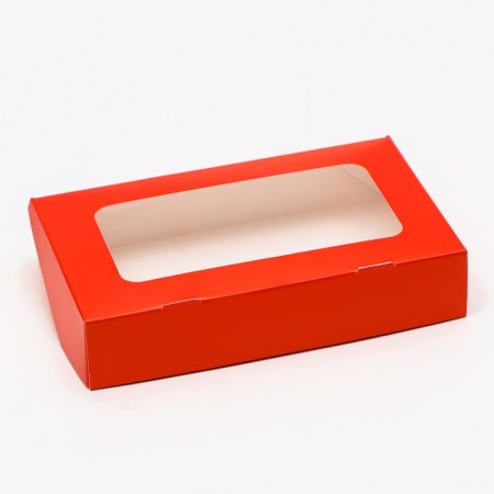 Removal container, red, 20 x 12 x 4 cm