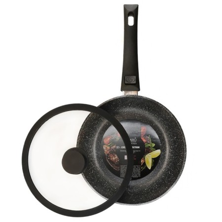 The pan-deep Panairo Chief Induction, induction, the removable handle of Soft-Touch, with a lid, d = 28 cm-1