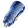 Hoco Z47A car charger, transparent, Type-C, USB, 30 W, PD+Qc, blue