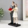 Polystone souvenir "Lovers - first date" 11,5x6x22 cm