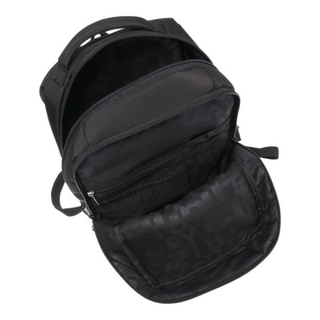 School backpack, 39 x 26 x 19 cm, Grizzly, ergonomic back, laptop department, black-7
