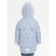 Coat for girls, height 98 cm, gray color