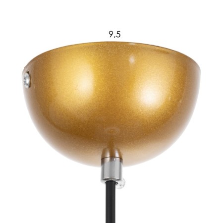 Lamp "ALVA" G9 40W gold 12x12x18-118 cm-5