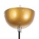Lamp "ALVA" G9 40W gold 12x12x18-118 cm