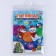 New Year's garland from pompons “Happy New Year! Snowman and penguin "