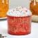 Paper form for the cake "Red Easter" 110 x 85 mm, mix (packing 1900 pcs)