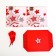 New Year. Box a gift New Year's folding "Stars New Year" 15x15x15 cm.