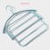 Shoulders - hangers for clothes multi -level shares, color mix