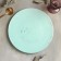 Porcelain plate "Bolla Menta", D = 28 cm