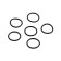 Sealing Ring "STM" SRSRCF20-06, D = 20 mm, for compressive fittings, rubber, 6 pcs.