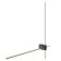 Bra Technical C070WL-L12GB3K, LED, 12W, 64.5x63x3 cm, 1050lm, black color with gold