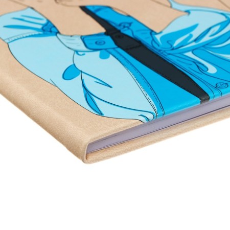 Universal diary for grade 1-11 Smile, solid cover, artificial leather, silk-screen printing, lies, 80 g/m2-2
