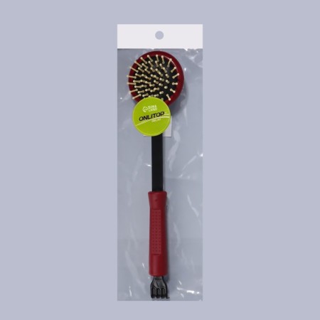 Massager-Cash "Rest", bilateral, universal, 35 × 6 × 8 cm, red/black color-10