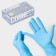 Nitril nitrile gloves, observation, non -sterile, size L, 200 pcs/UP (100 pairs), blue color
