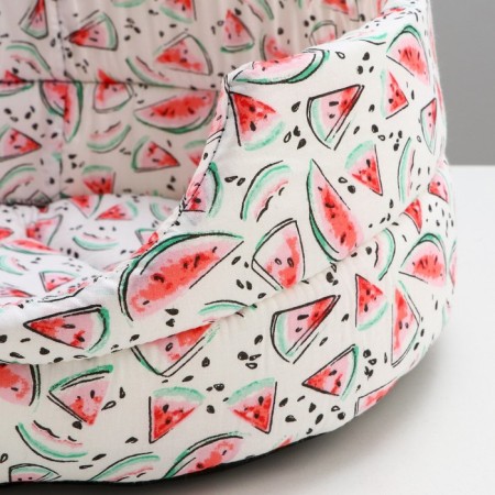 Lynchin Poplin Perseiline Le-2 No. 2 43 x 30 x 16 "watermelon", white-4