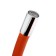 Kitchen mixer Zein Z2107, two -wound, silicone spout, orange/chromium