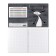 Subject notebook, 48 sheets, cage, history of Erichkrause "Chubrik", plastic cover silk-screen covers, Bloc Offset 100%, information block