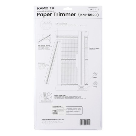 Curvat for paper roller, safe blade, cut length 320 mm, in the blister-5