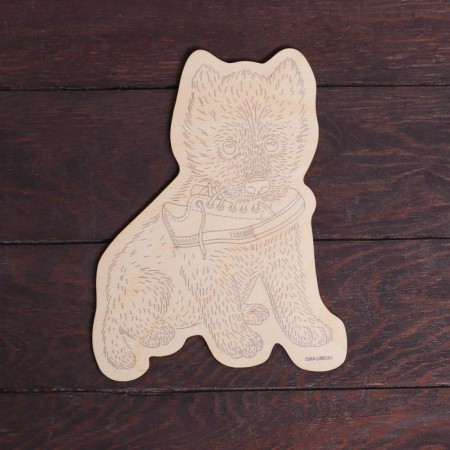 Burning board "Puppy"-1