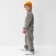 Children's costume KAFTAN, col. gray, p 28 (86-92)