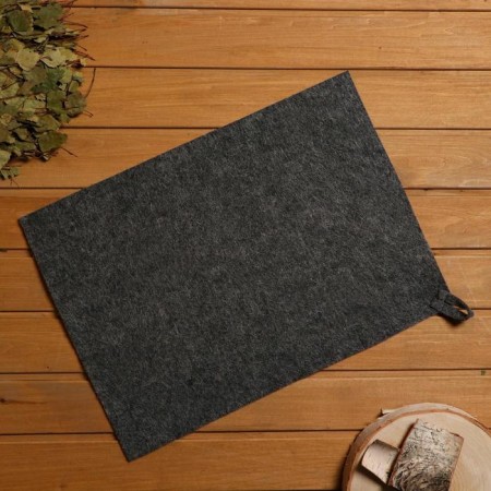 Bath mat for a bag of felt 38 × 52 cm