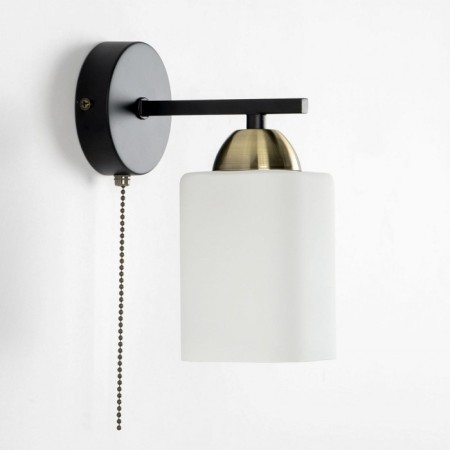 Sconces Citilux "Henry" CL130415, 9x21 cm, 1x75W, e27, black color-2