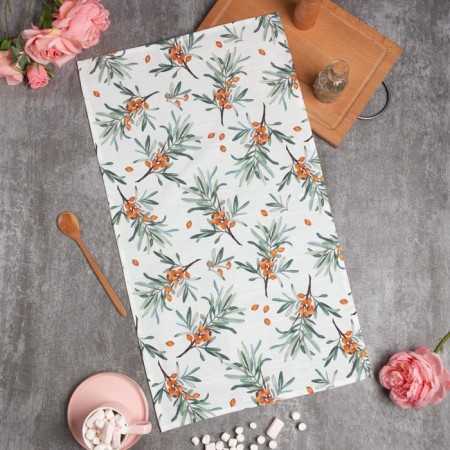 Ethel towel Berry Garden (type 2) 40x73 cm, 100% cotton, reps 210 g/m2