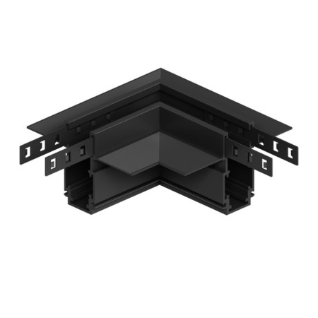 Corner Connector for the Arte Lamp Expert-Ccessories A590706, 8.1x10x4.9 cm, black