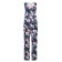 Female homemade set (T-shirt/pants), dark blue color, size 46