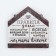 The keywood is wall -mounted "Rules at home."