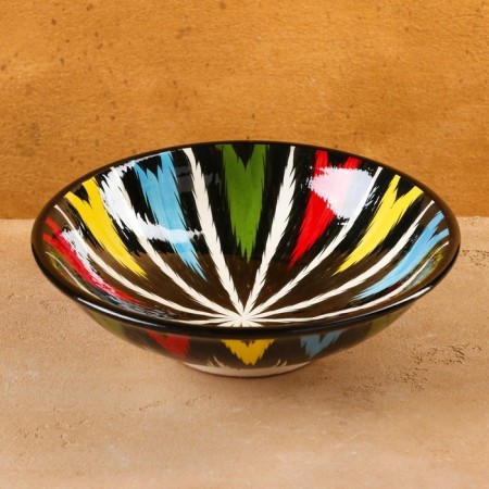 Subnitsa Rishtan ceramics "Atlas", 23 cm