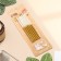 Candles for the cake "Shiny radiance", 6 pcs, white with gold