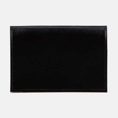 Passport cover, dark brown color-1