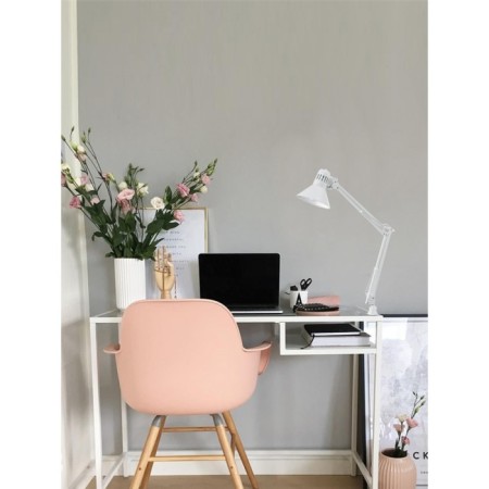 FIRMO 1x40W desktop E27 white 73x73cm-1