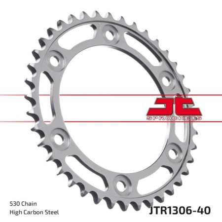 Legal star JTR1306-40, R1306-40, JT SPROCKETS, circuit 530, 40 teeth
