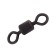 Namazu Pro Rolling Ribbed Swivel, Brass, Carbon, Test-43 kg, packaging 10 pcs.