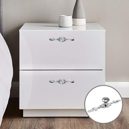 Handle button cappio, d = 30, l = 168 mm, chromium color